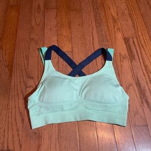 strappy sports bra